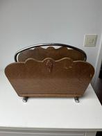 Vintage tijdschriftenrek / krantenbak retro lectuurbak, Huis en Inrichting, Woonaccessoires | Krantenbakken en Lectuurbakken, Ophalen of Verzenden