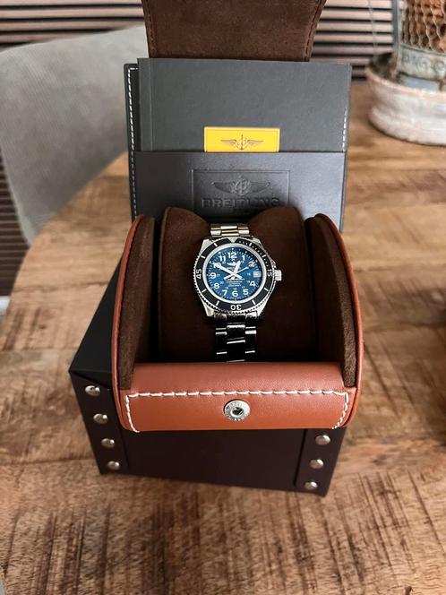 Breitling super ocean ll 36, Sieraden, Tassen en Uiterlijk, Horloges | Dames, Gebruikt, Polshorloge, Overige merken, Staal, Staal