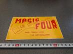 sticker Sittard  MAGIC FOUR muziek 04490-14705, Ophalen, Zo goed als nieuw