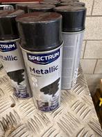 10 Spuitbussen Metallic Spectrum, Doe-het-zelf en Verbouw, Verf, Beits en Lak, Ophalen, Overige kleuren, Nieuw, Verf