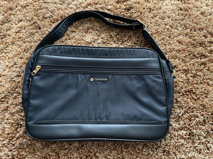 ZGAN Samsonite reistas, schoudertas, laptoptas, donkerblauw, Sieraden, Tassen en Uiterlijk, Tassen | Reistassen en Weekendtassen
