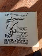 Advertentie Heyme Vis Zaandam verffabriek 1931, Verzamelen, Merken en Reclamevoorwerpen, Ophalen of Verzenden, Zo goed als nieuw