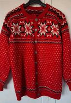 Noors wollen vest met traditioneel patroon kerst 36 38, Maat 38/40 (M), Noors, Ophalen of Verzenden, Zo goed als nieuw