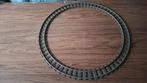Rondje 9 volt lego trein rails met metatalen geleiding, Kinderen en Baby's, Speelgoed | Duplo en Lego, Ophalen of Verzenden, Gebruikt