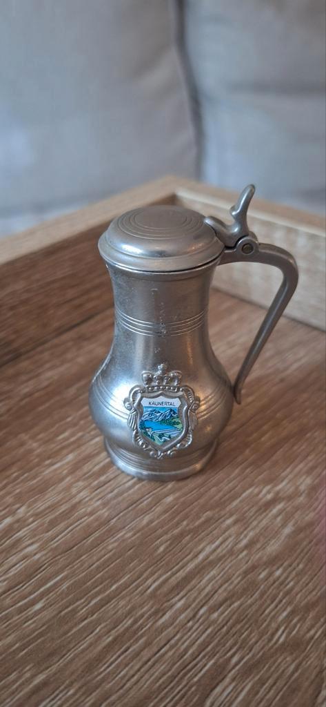 Miniatuur Bierpul Kaunertal - Collectersitem, Antiek en Kunst, Antiek | Tin, Ophalen of Verzenden