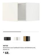 IKEA Metod bovenkast voor koelkast, Huis en Inrichting, Ophalen, Gebruikt, Minder dan 150 cm, Minder dan 100 cm