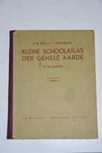 Kleine School atlas der Gehele Aarde Bos Van Balen 1948, Boeken, Atlassen en Landkaarten, Gelezen, Ophalen of Verzenden