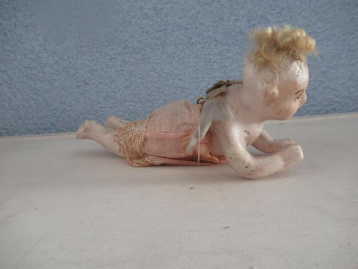 KERST ANTIEK ZWEEF ENGEL 15 CM verzenden mogelijk, Antiek en Kunst, Antiek | Woonaccessoires, Ophalen