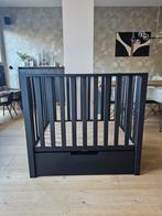 Kidsmill Alaska box zwart incl. lade en matras, Kinderen en Baby's, Boxen, Ophalen, Gebruikt, Lade