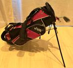 Junior golftas met 1x junior golfclub +  putter, Ophalen of Verzenden, Zo goed als nieuw, Set