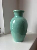 Zachtgroene vintage Scheurich West Germany, Huis en Inrichting, Woonaccessoires | Vazen, Overige kleuren, Aardewerk of Porselein