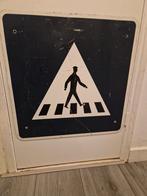Voetgangers pad Antiek verkeersbord Abbey Roads, Verzamelen, Merken en Reclamevoorwerpen, Ophalen of Verzenden, Gebruikt, Reclamebord