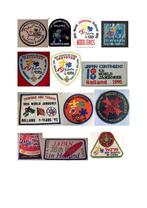 Insignes World Scouting Jamboree 1995 Dronten GEZOCHT, Ophalen of Verzenden, Zo goed als nieuw, Embleem, Speld of Insigne