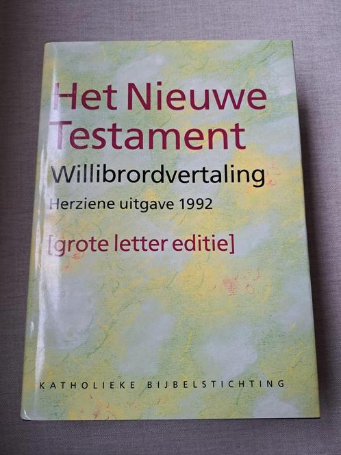 grote letter editie, Boeken, Godsdienst en Theologie, Zo goed als nieuw, Ophalen of Verzenden