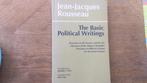 The Basic Political Writings, Jean-Jacques Rousseau, Boeken, Ophalen of Verzenden, Gelezen