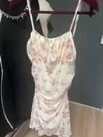 Lieflijk Zomerjurkje met Bloemenprint, Verzenden, Nieuw, Roze, Maat 36 (S)
