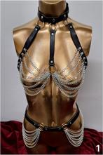 Leren dames lingerie sexy clubwear, Ophalen of Verzenden, Nieuw