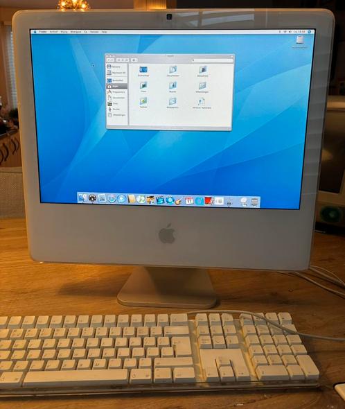 Oude goed werkende Apple iMac G5 20 inch, Computers en Software, Apple Desktops, Gebruikt, iMac, Ophalen