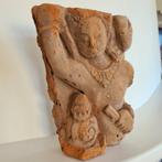 Terracotta Sculptuur Buste Gupta Periode India ca. 5e Eeuw, Ophalen of Verzenden