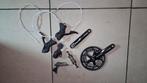 Shimano Sora Derailleur, Crankset & Shifter 3x9, Gebruikt, Algemeen, Ophalen of Verzenden, Derailleur of Ketting