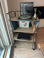Bakkerskast op wielen - Platenspeler/Keuken, Ophalen, Gebruikt
