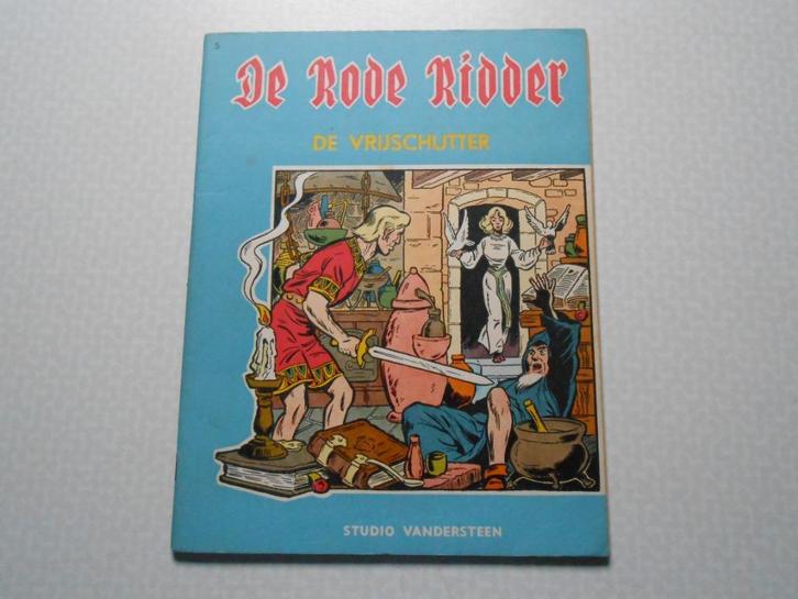 Rode ridder 5 De vrijschutter 1960 1 ste druk., Boeken, Stripboeken, Gelezen, Eén stripboek, Ophalen of Verzenden