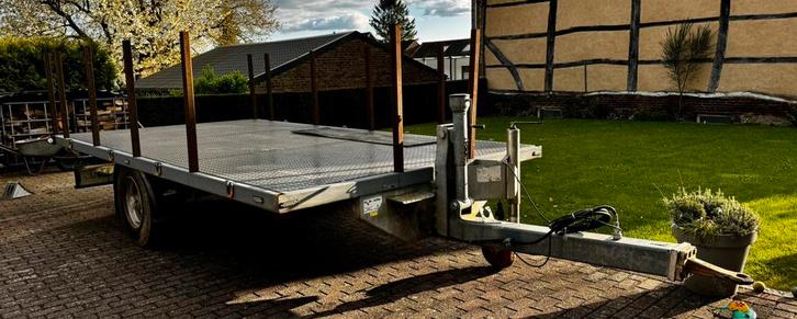 Plateau wagen / wipkar, Doe-het-zelf en Verbouw, Transportwagens, Transportkar, 100 liter of meer, Ophalen