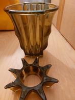 Antieke Art Deco glazen vaas, Antiek en Kunst, Ophalen of Verzenden