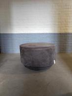 Vtwonen hocker voetenbank grijs, Ophalen, Zo goed als nieuw, Rond, 50 tot 75 cm