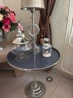 Riviera maison bijzettafel zgan, Huis en Inrichting, Ophalen of Verzenden, Zo goed als nieuw, Rond, Minder dan 55 cm
