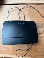 KPN Box 12 (Sagecom) Modem + Adapter, Computers en Software, Routers en Modems, Ophalen of Verzenden, Gebruikt, Router met modem