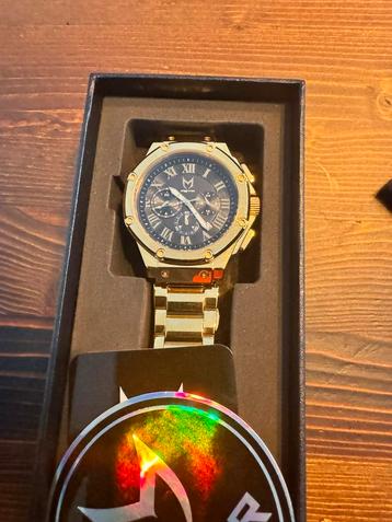 Horloge Mstr Ambassador goud heren 45mm zgan beschikbaar voor biedingen