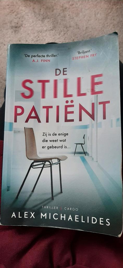 De Stille Patiënt - Alex Michaelides, Boeken, Thrillers, Gelezen, Nederland, Ophalen