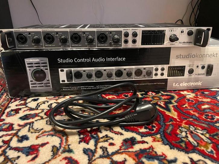 Audio interface, Audio, Tv en Foto, Professionele Audio-, Tv- en Video-apparatuur, Zo goed als nieuw, Audio, Ophalen of Verzenden