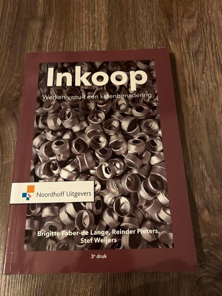 Inkoop werken vanuit een ketenbenadering- Faber-de Lange, Boeken, Economie, Management en Marketing, Gelezen, Management, Ophalen of Verzenden