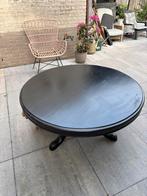 Salontafel brocante, Ophalen, Gebruikt, 50 tot 75 cm, Rond