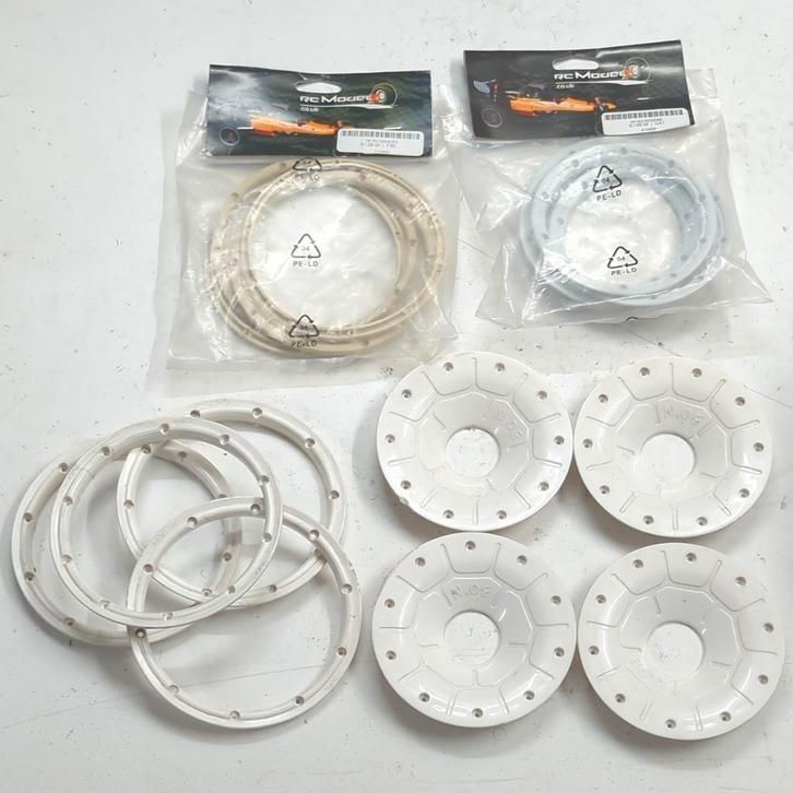 Beadlock ringen bigscale 8x Baja, 8x 30 DN (HPI, KM, Rovan), Hobby en Vrije tijd, Modelbouw | Radiografisch | Auto's, Gebruikt