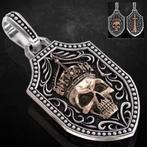 Unieke Dubbelzijdige Skeleton King (game) sleutelhanger, Ophalen, Nieuw, Overige soorten