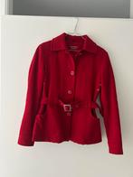 Jas - Maat 36 - Wol/Viscose - Hele goede staat, Ophalen of Verzenden, Zo goed als nieuw, Maat 36 (S), Rood