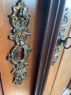 Vintage klassieke houten meidenkast, Ophalen, Gebruikt
