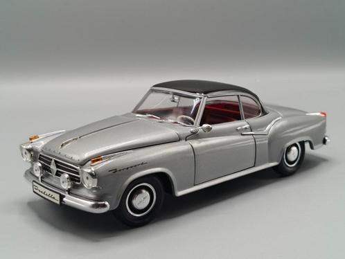 Revell 1:18 Borgward Isabella Coupé zilver - 2dehands in ovp, Hobby en Vrije tijd, Modelauto's | 1:18, Zo goed als nieuw, Auto
