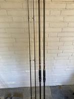 2x Ultimate team Black widow carp 12ft 2.75lb, Gebruikt, Ophalen, Werphengel