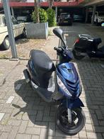 Piaggio Zip Blauw gele plaat, Fietsen en Brommers, Scooters | Piaggio, Ophalen, Gebruikt, Zip