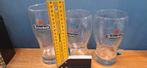 Heineken glazen groter model set/3, Verzamelen, Biermerken, Ophalen of Verzenden, Zo goed als nieuw, Glas of Glazen, Heineken