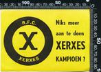 Sticker: RFC Xerxes - Kampioen, Verzamelen, Ophalen of Verzenden, Zo goed als nieuw, Sport