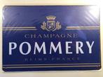 Pommery champagne wandbord, Verzamelen, Nieuw, Reclamebord, Plaat of Schild, Ophalen of Verzenden