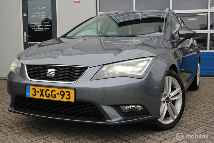 Seat Leon ST 1.6 TDI Style Ecomotive XENON/LED/PDC/NAVIGATIE, Auto's, Seat, Bedrijf, Te koop, Leon, ABS, Airbags, Airconditioning
