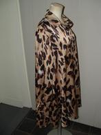 Jubylee oversized glimmende blouse - tuniek maat S/M leopard, Kleding | Dames, Jubylee, Ophalen of Verzenden, Zo goed als nieuw