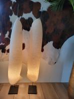 2 Unieke Ingo Maurer papieren design vloerlamp, Ophalen, Gebruikt, 75 cm of meer
