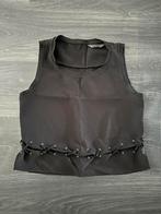 Zwarte top van Zara in maat 36, Zara, Maat 34 (XS) of kleiner, Zonder mouw, Ophalen of Verzenden